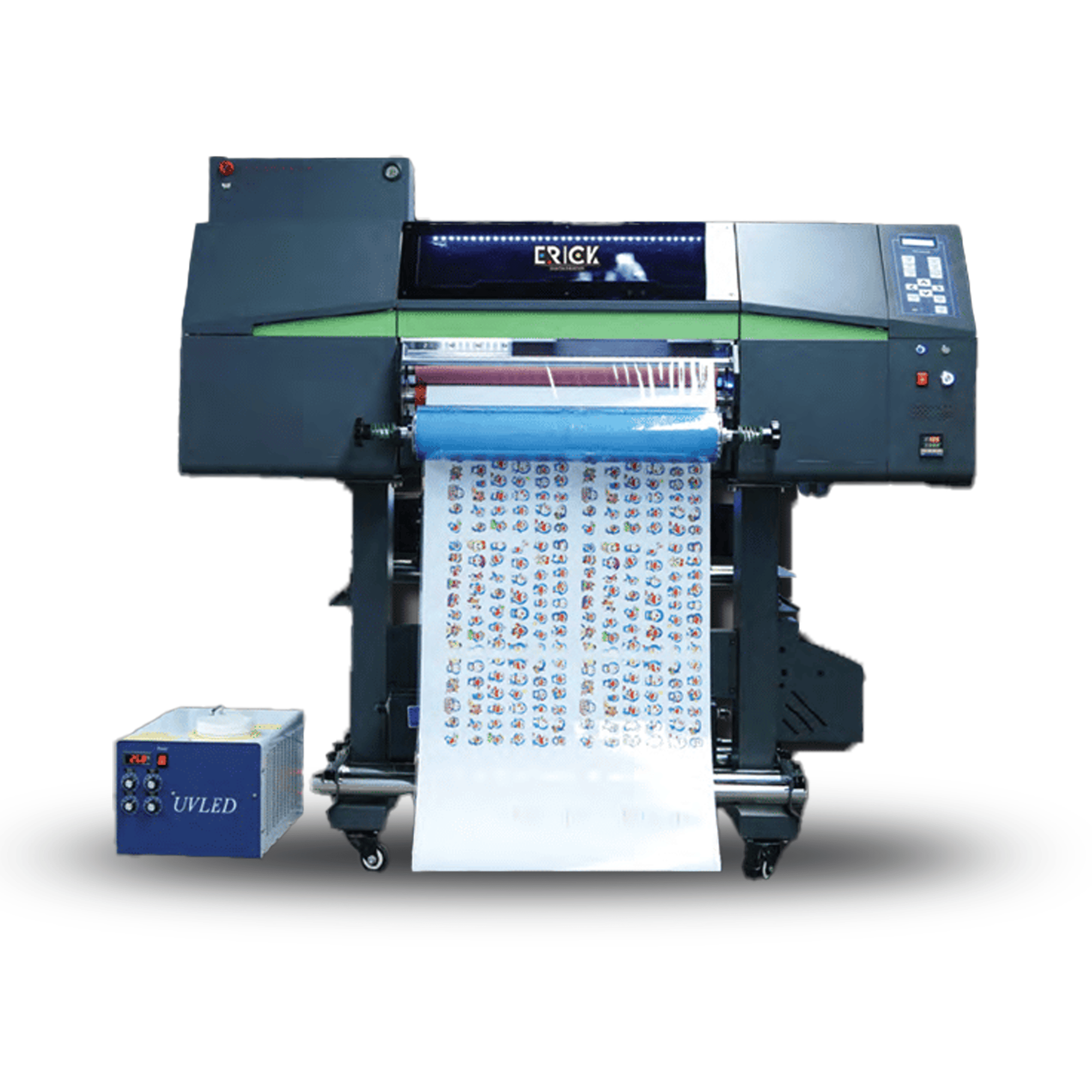 Omajic Erick UV DTF A1 Plus 3 Adet Epson İ1600 Kafa Baskı Makine