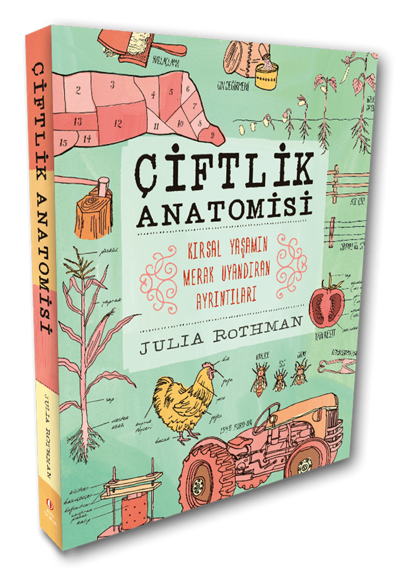 Julia Rothman Çiftlik Anatomisi - Eğitici Çocuk Kitabı