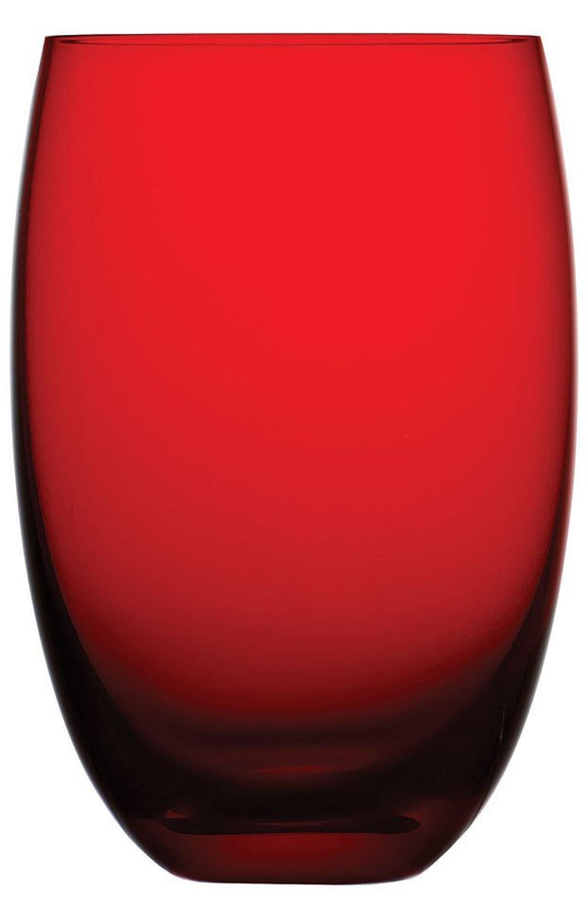 Paşabahçe | Nudeglass | 12925 Colored O Kırmızı Su Bardağı