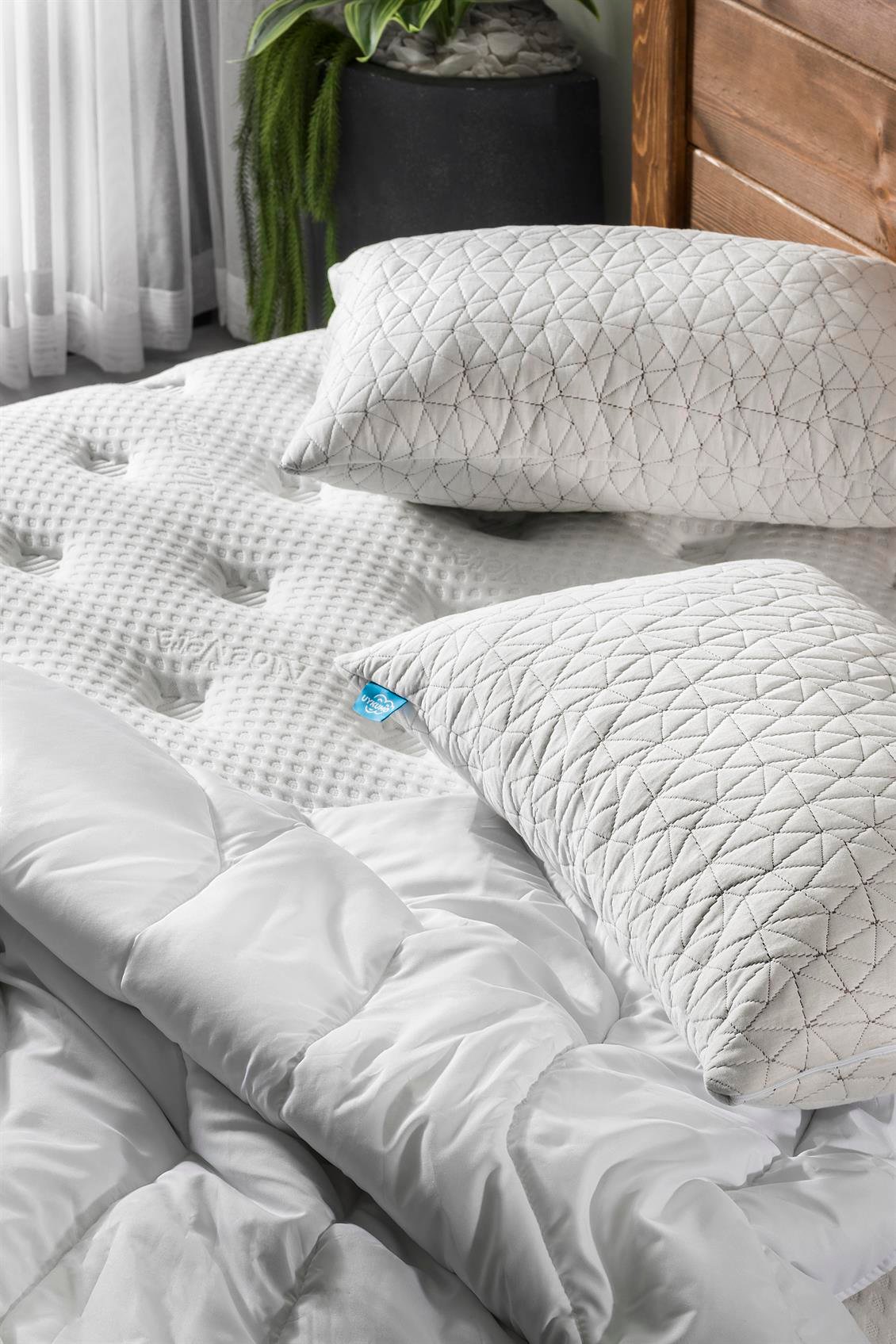 Uykumo Microfiber Ayarlanabilir Akıllı Yastık | Favora Home