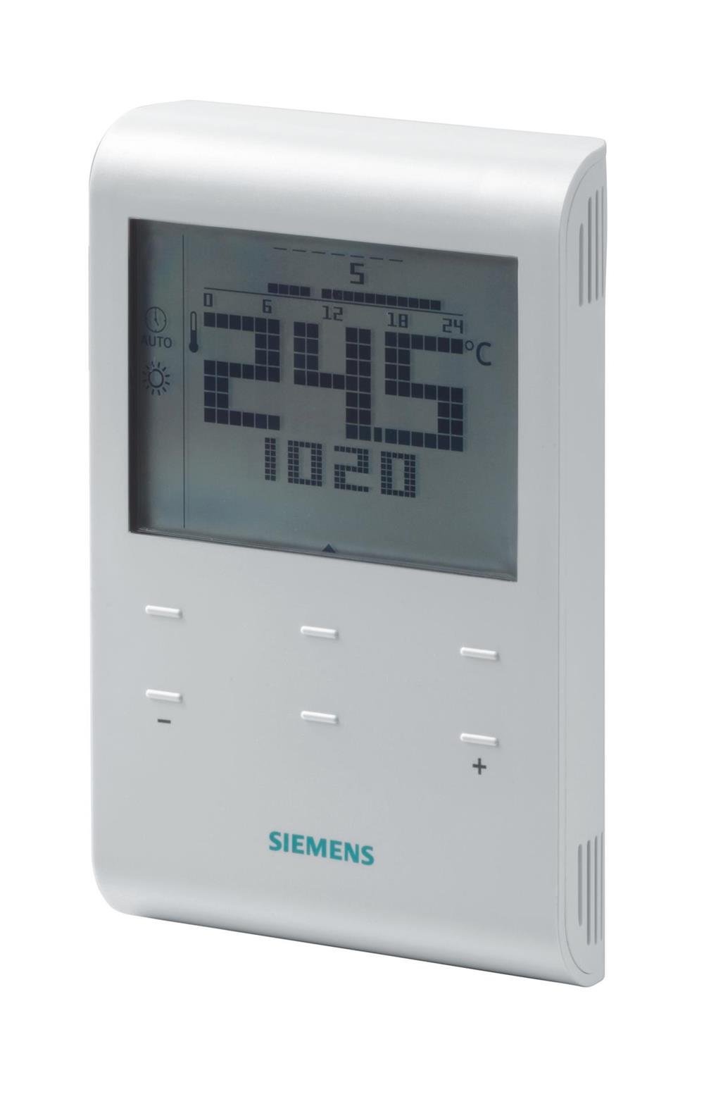 RDE100.1RF | Siemens RDE100.1RF Dijital Programlı Kablosuz Oda Termostatı |  termmarket.com.tr