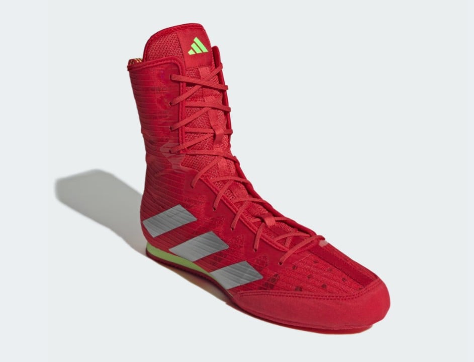 ボクシング  BOX HOG 4 Adidas Box Hog 4 Boks Ayakkabısı Kırmızı www.boksshop.com