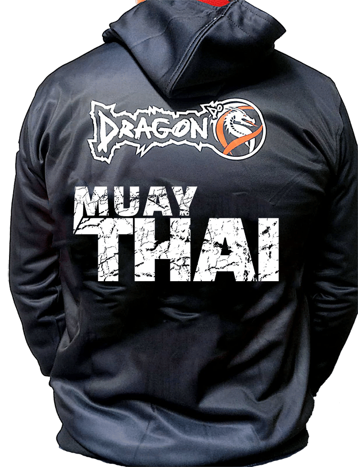 DragonDo 83585 Muay Thai Süblime Baskı Kapüşonlu Sweatshirt - Boksshop