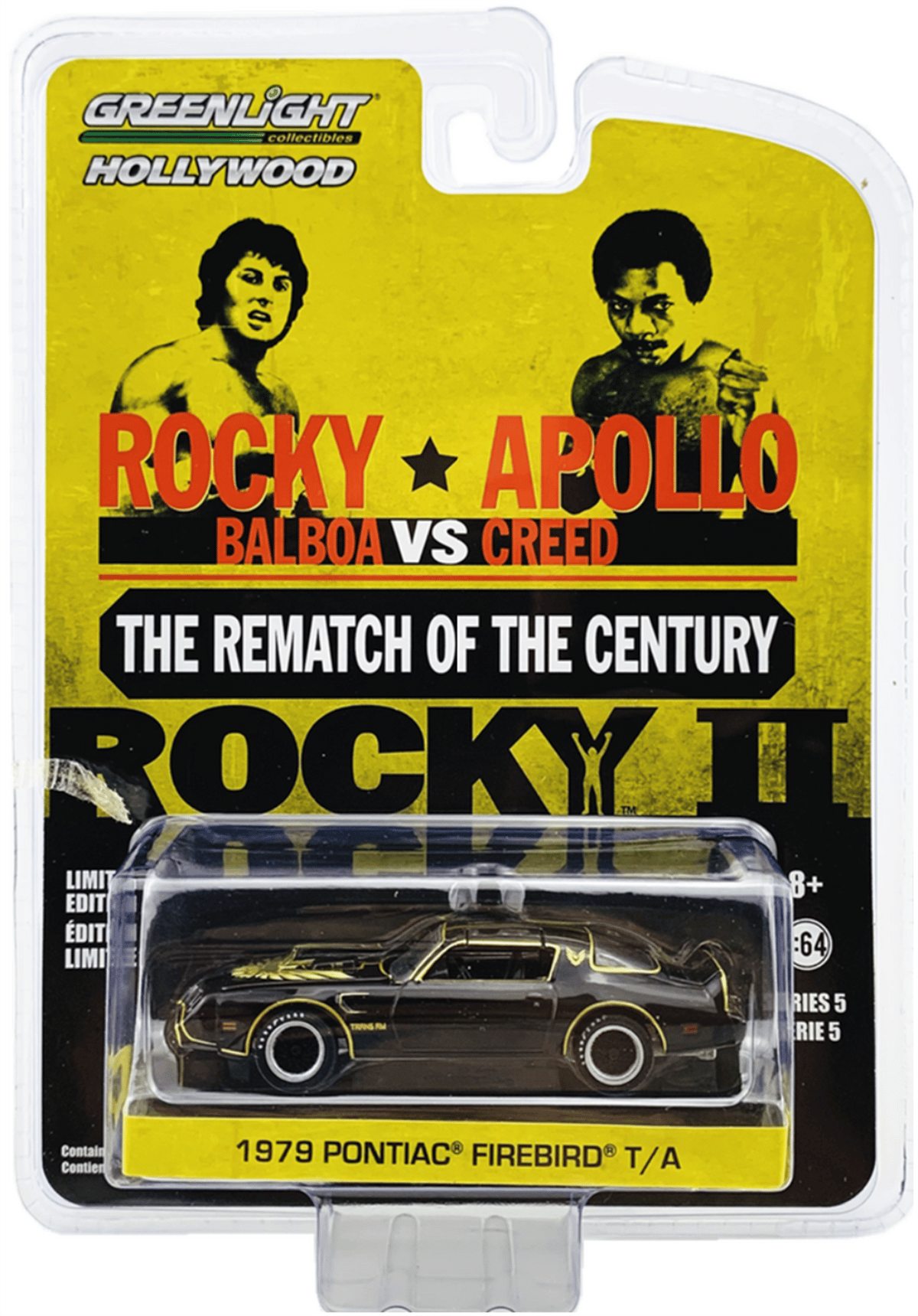 Greenlight 1979 Pontiac Firebird T/A ROCKY II | diecastpazar