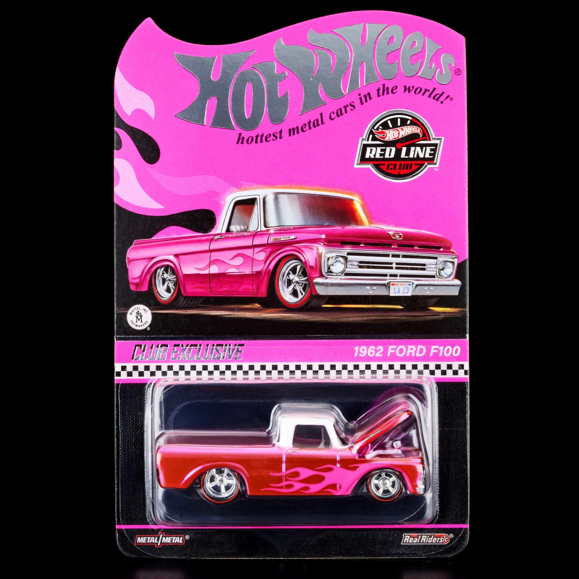 ホットウィール　RLC 1962 FORD F100 Hot Wheels Collectors RLC Exclusive Pink Edition 1962 Ford F100