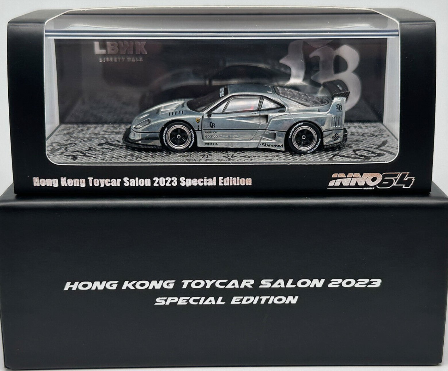 İNNO64 Ferrari F40 LBWK Hong Kong Toycar Salon 2023 | diecastpazar