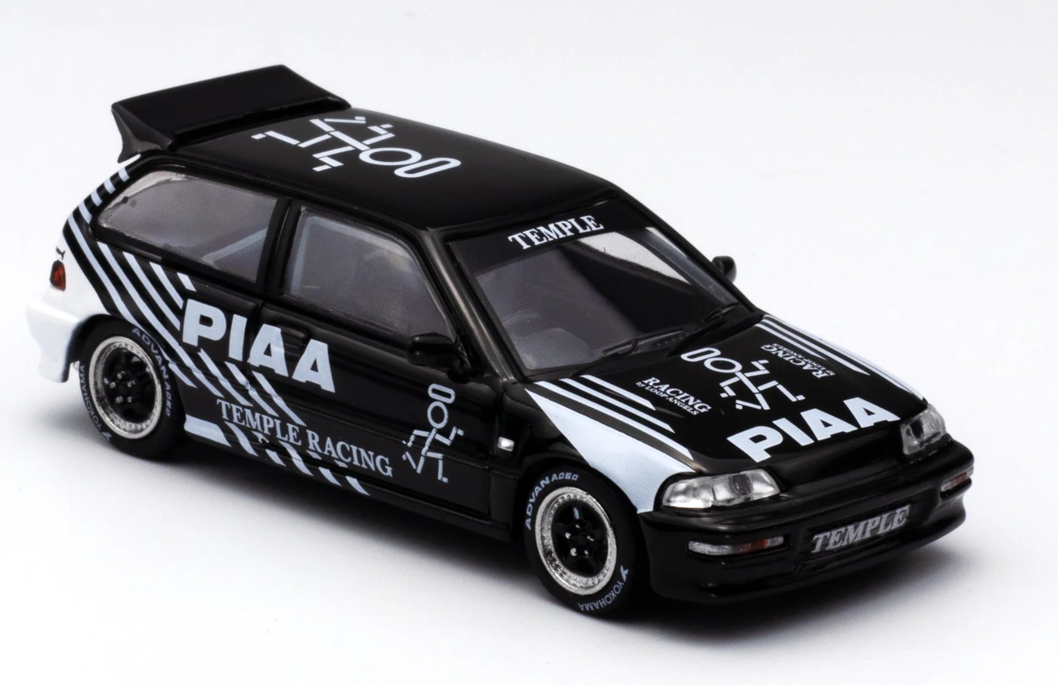 イノモデルTEMPLE RACING OSAKA AUTO MESSE 2023 INNO64 1:64 Honda Civic (EF9) Spoon Livery Tuned by 