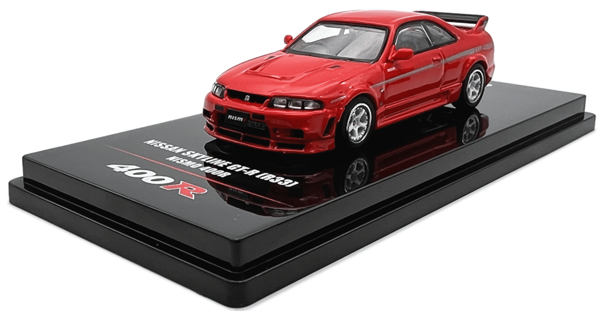İNNO64 Nissan Skyline GT-R R33 Nismo 400R Kırmızı | diecastpazar