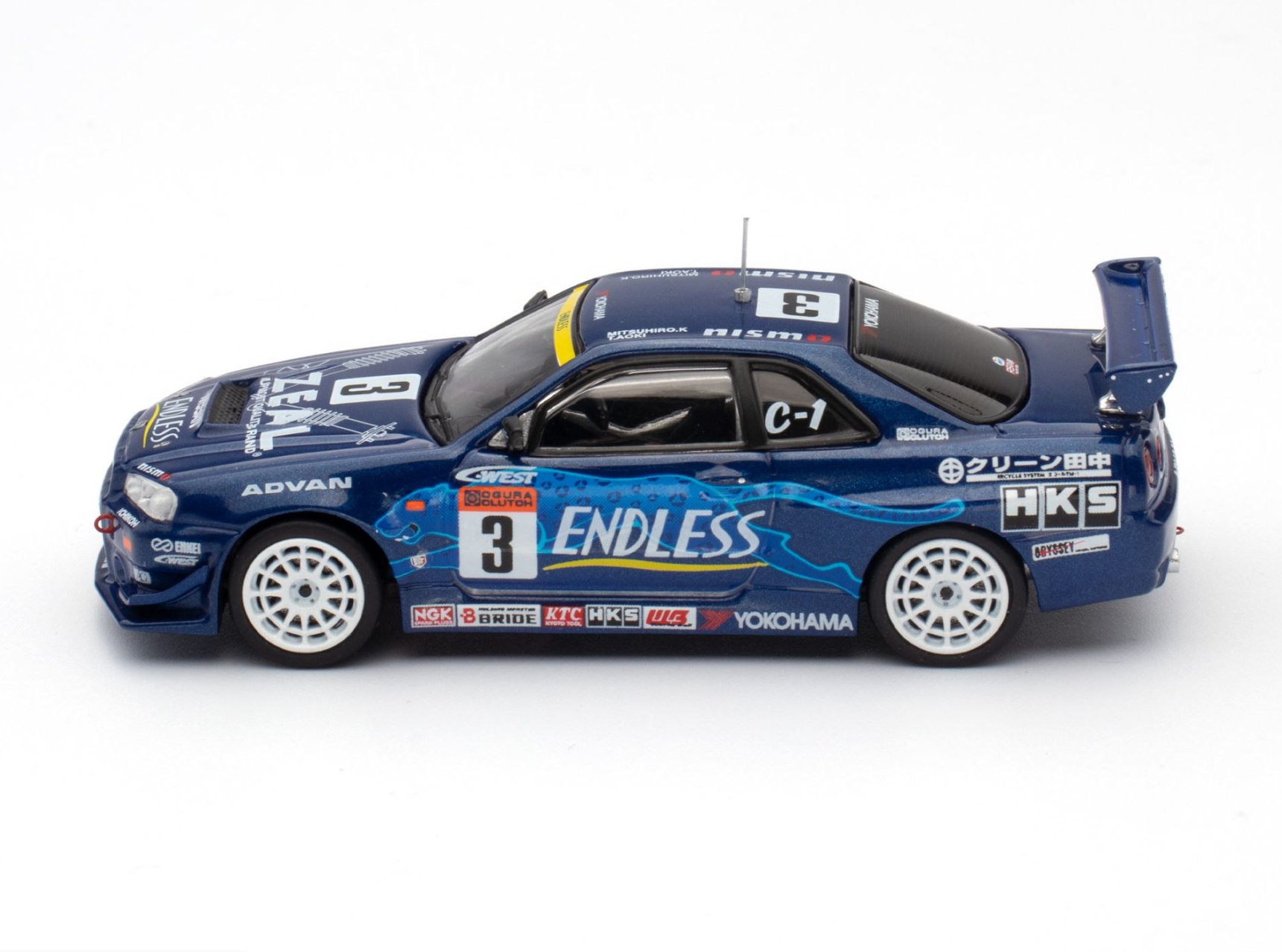 INNO64 1/64 スカイライン GT-R R34 ENDLESS INNO 1/64 NISSAN スカイライン GT-R (R34) #3 