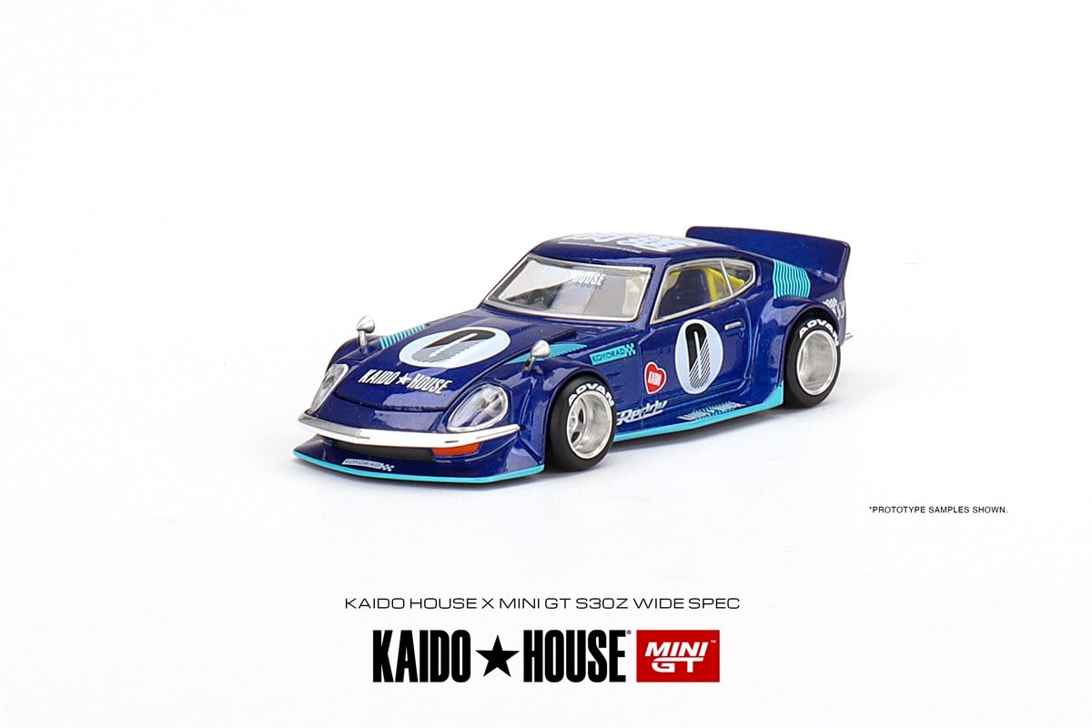 Mini GT Kaido House Datsun Fairlady Z Blue | diecastpazar