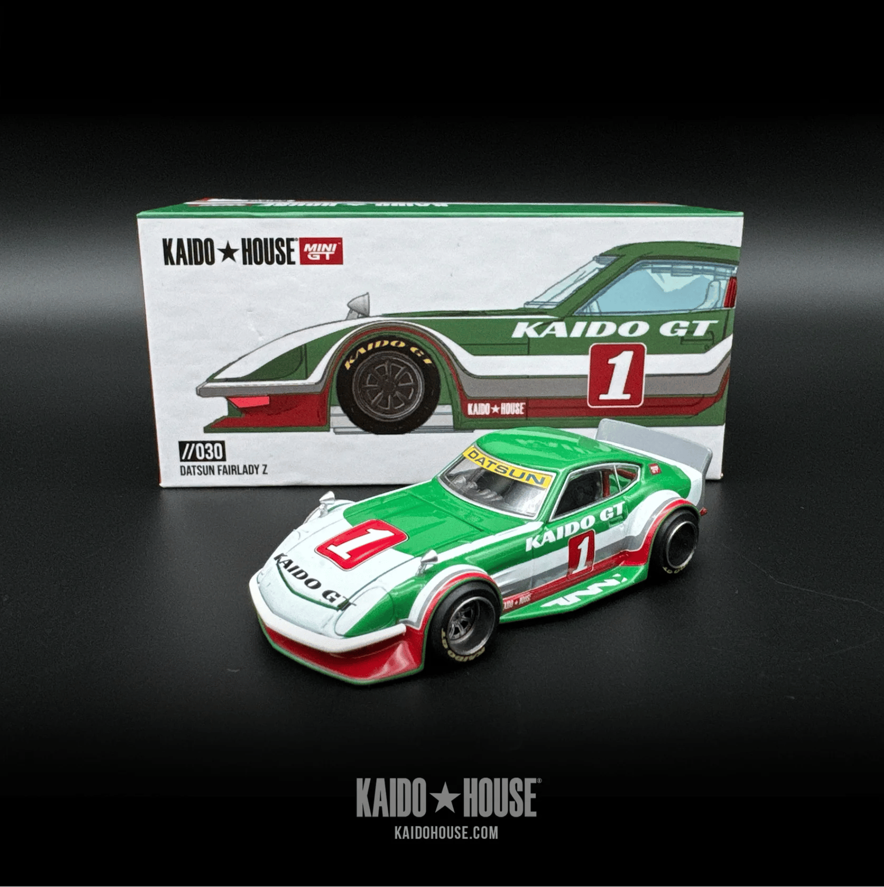 MINI GT KAIDO 街道ハウス ダットサン フェアレディZ チェイス