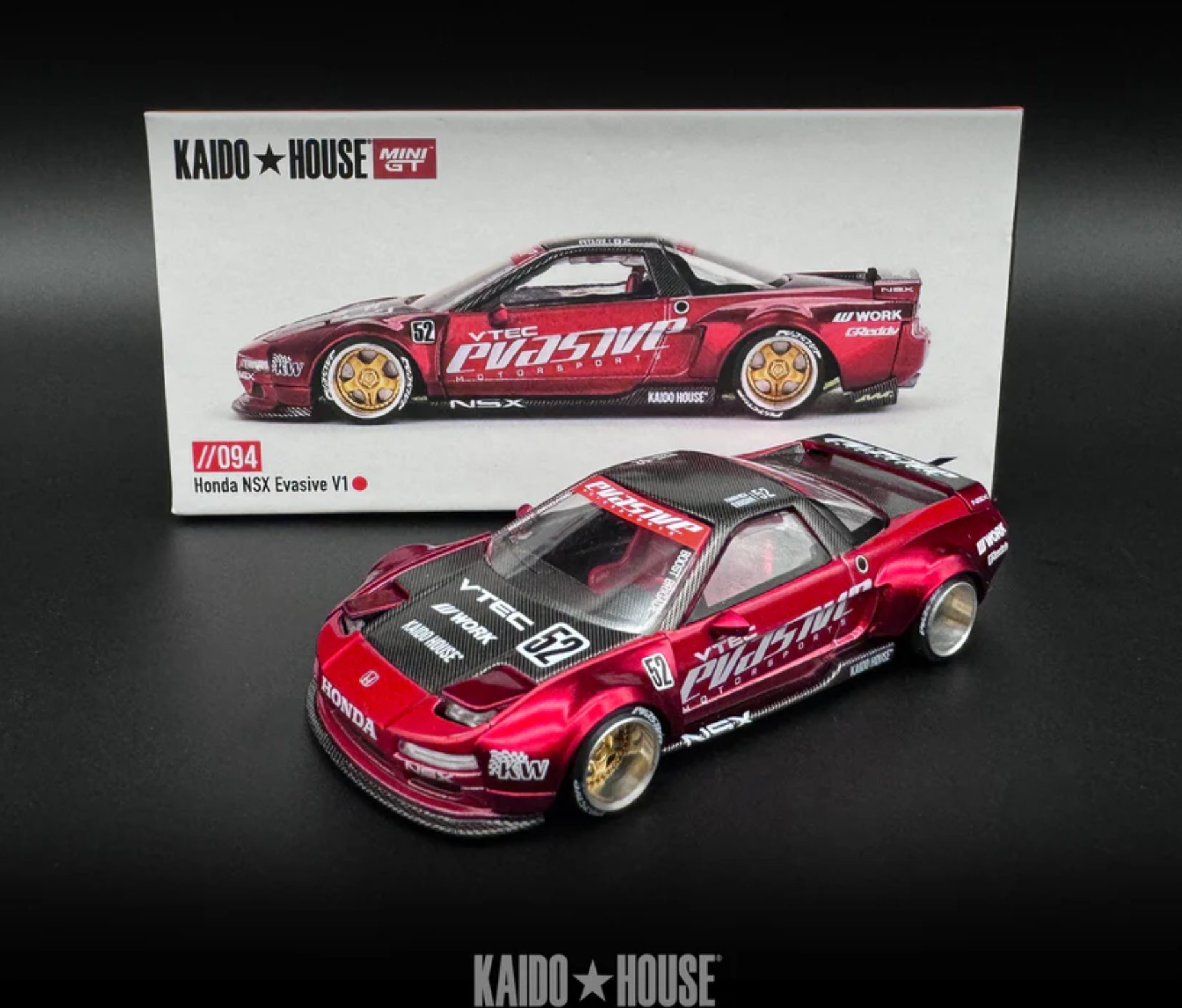 Mini GT Kaido House Honda NSX Evasive V1 | diecastpazar