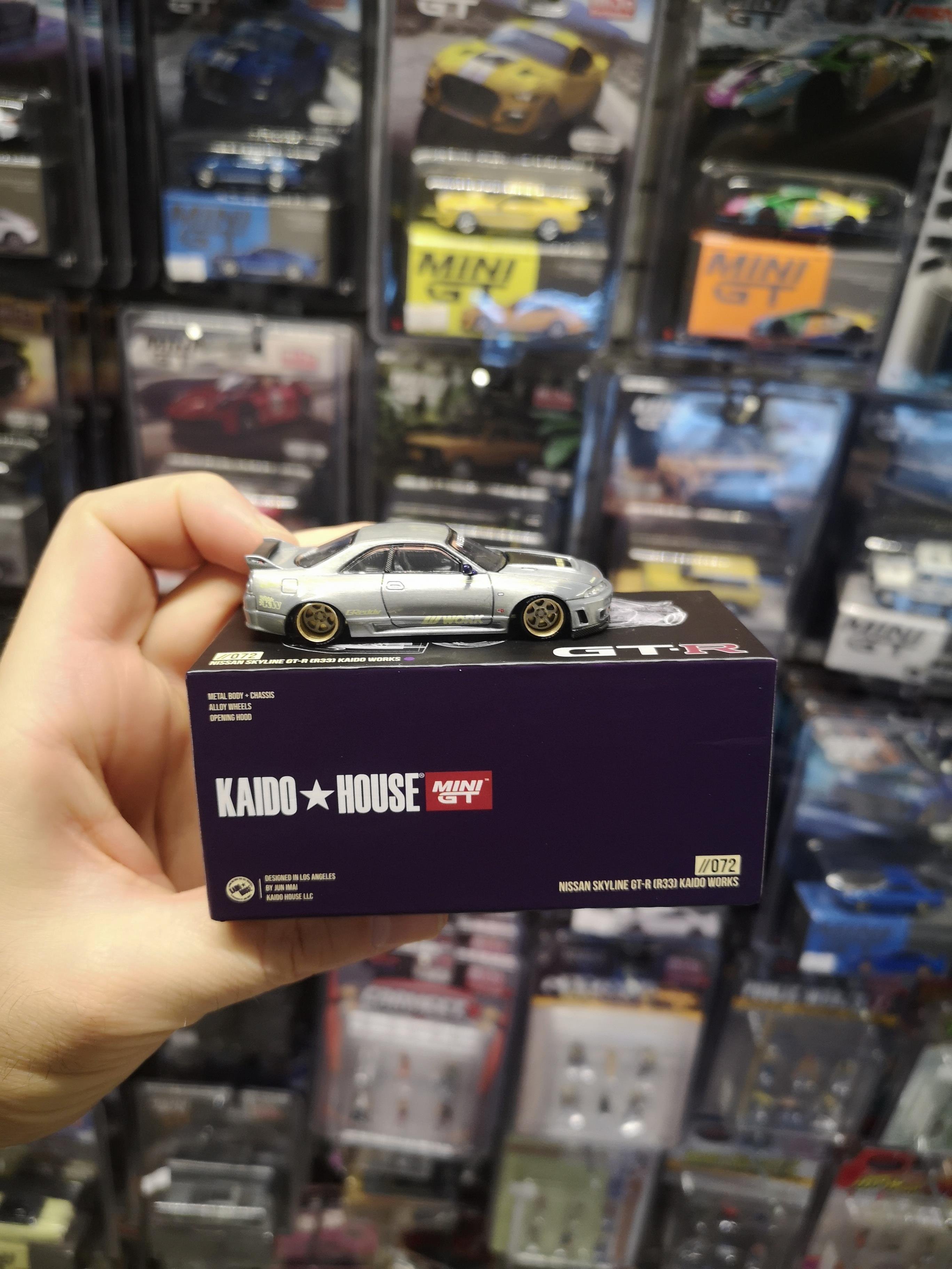 MINIGT 街道ハウス　Nissan Skyline GT-R チェイス Nissan Skyline 2000GT-R Kaido Street V1 CHASE Announce Date