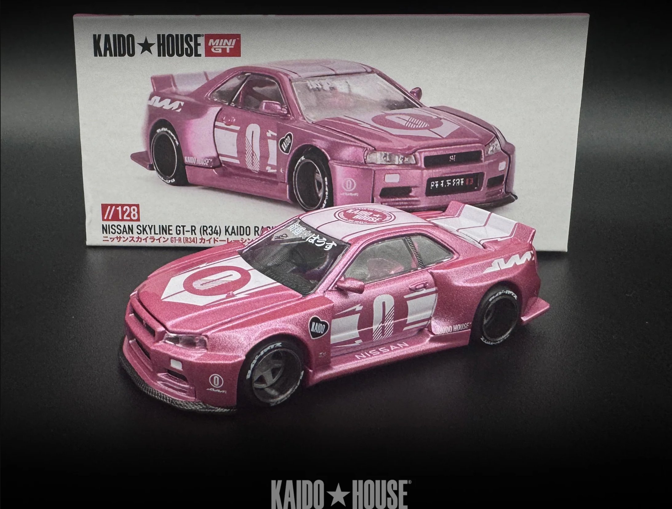 R*e様 MINIGT KAIDO HOUSE GT-R R34 Brazil Kaido House Brazil LTD EDN 1:64 Nissan Skyline GT-R (R34