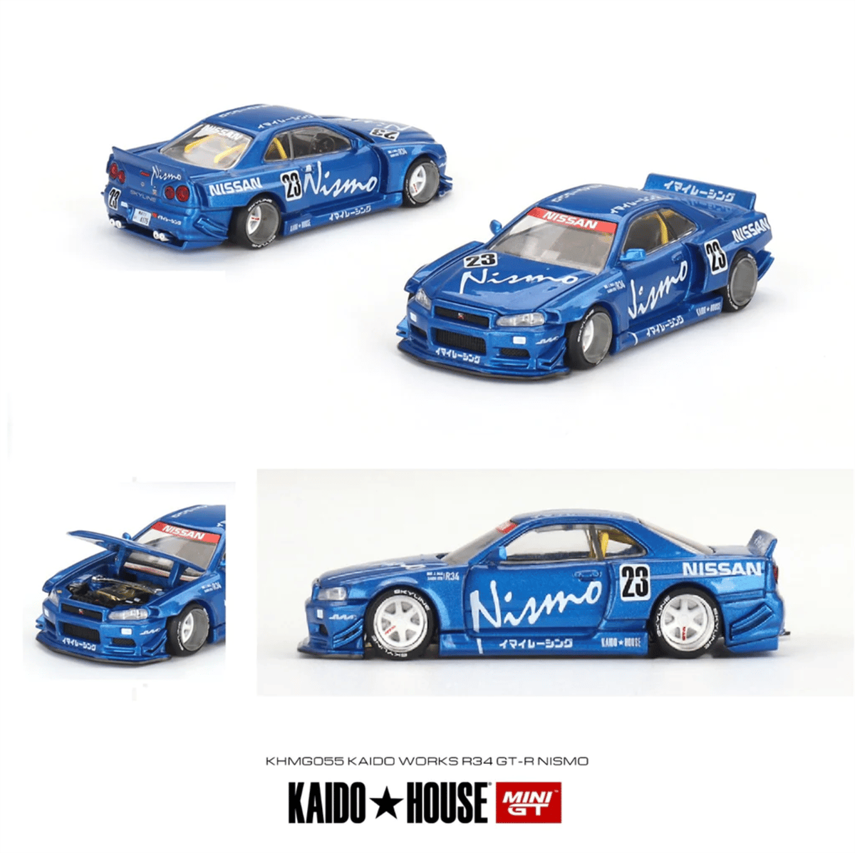 Mini GT Top Secret Nissan Skyline GT-R VR32 Japan Exclusive