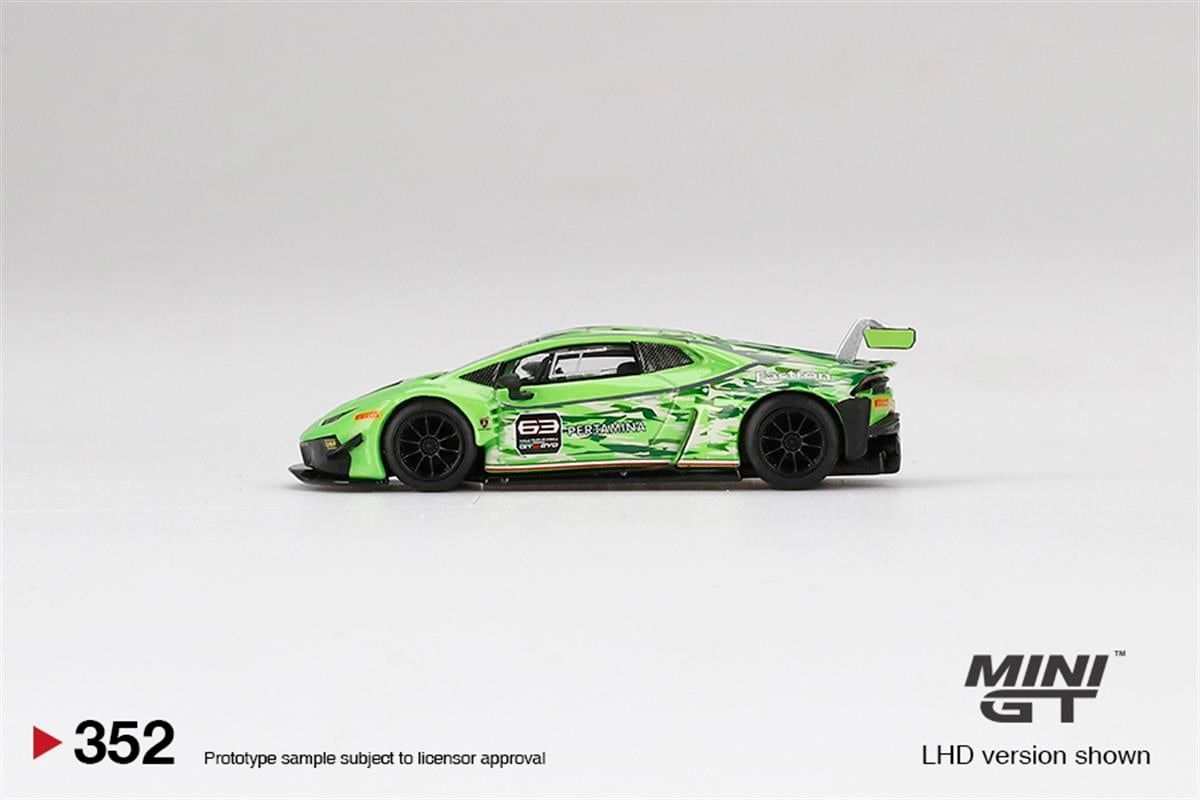 Mini GT Lamborghini Huracan GT3 Evo Presentation | diecastpazar
