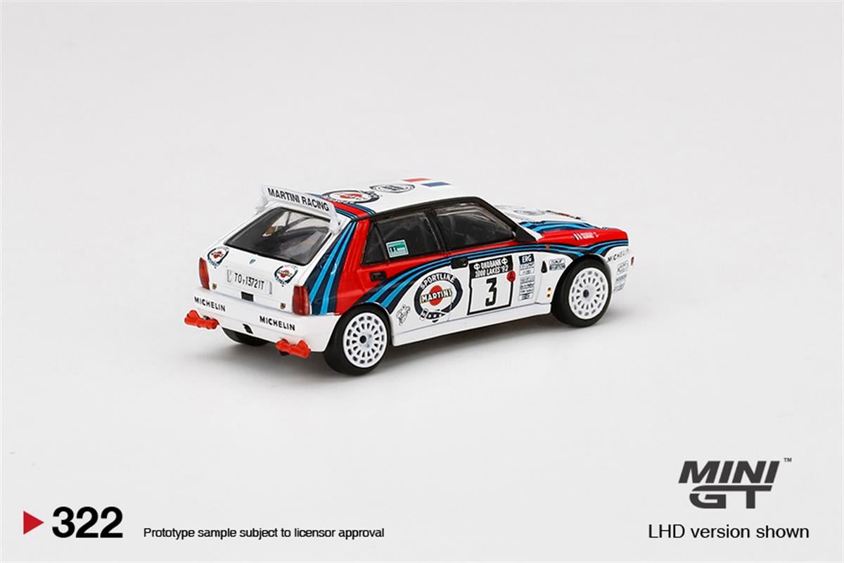 Mini GT Lancia Delta HF integrate Evoluzione #3 1992 Rally 1000