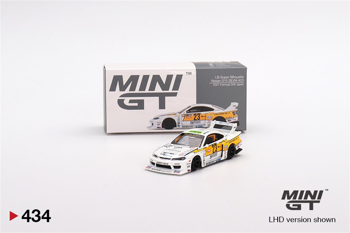 Mini GT LB-Super Silhouette Nissan S15 SILVIA 2021 Formula Drift Mini GT LB-Super Silhouette Nissan S15 SILVIA 2021 Formula Drift