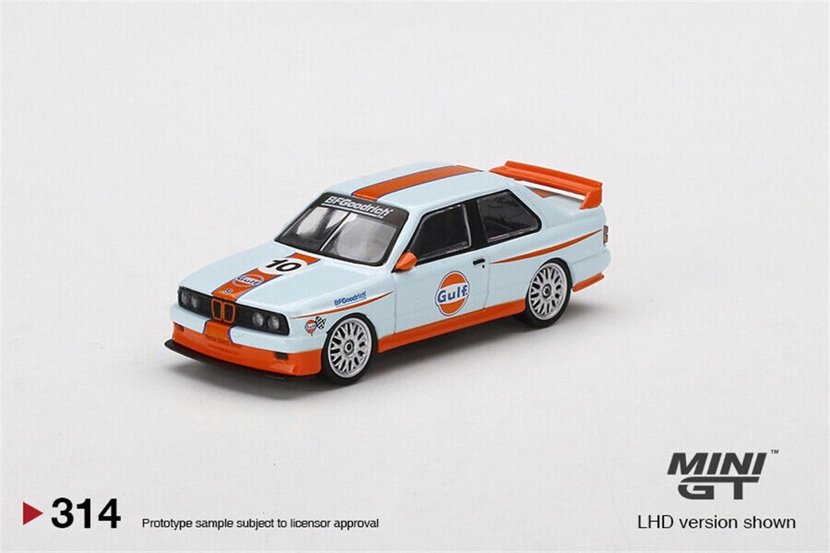 ミニカー MINI GT BMW M3 Gulf Mini GT 1:64 BMW M3 E30 #10 Gulf - 12564028861 - oficjalne