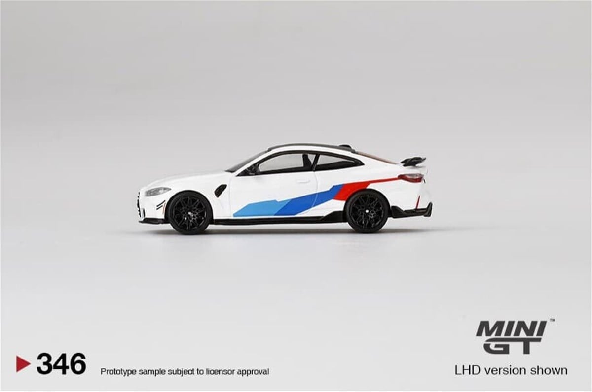 Mini GT Mijo Bmw M4 M-Performans Alpine White | diecastpazar
