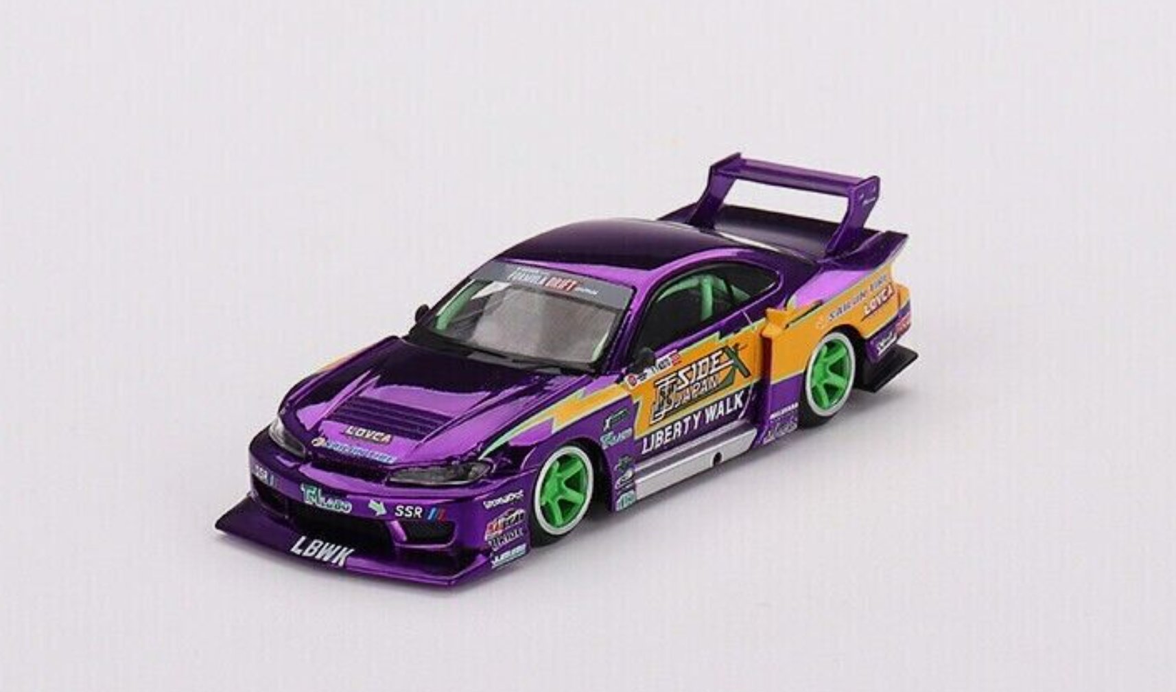 nissan silvia s15 w/ mr. hibino figure（Nissan LB-Super