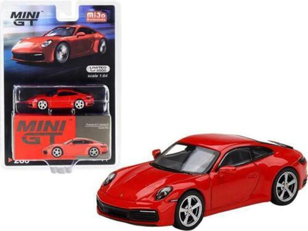 ミニカー MINI GT Porsche 911 Carrera S Guards Red Mini GT Porsche 911 Turbo S Guards Red - MGT00423 1:64