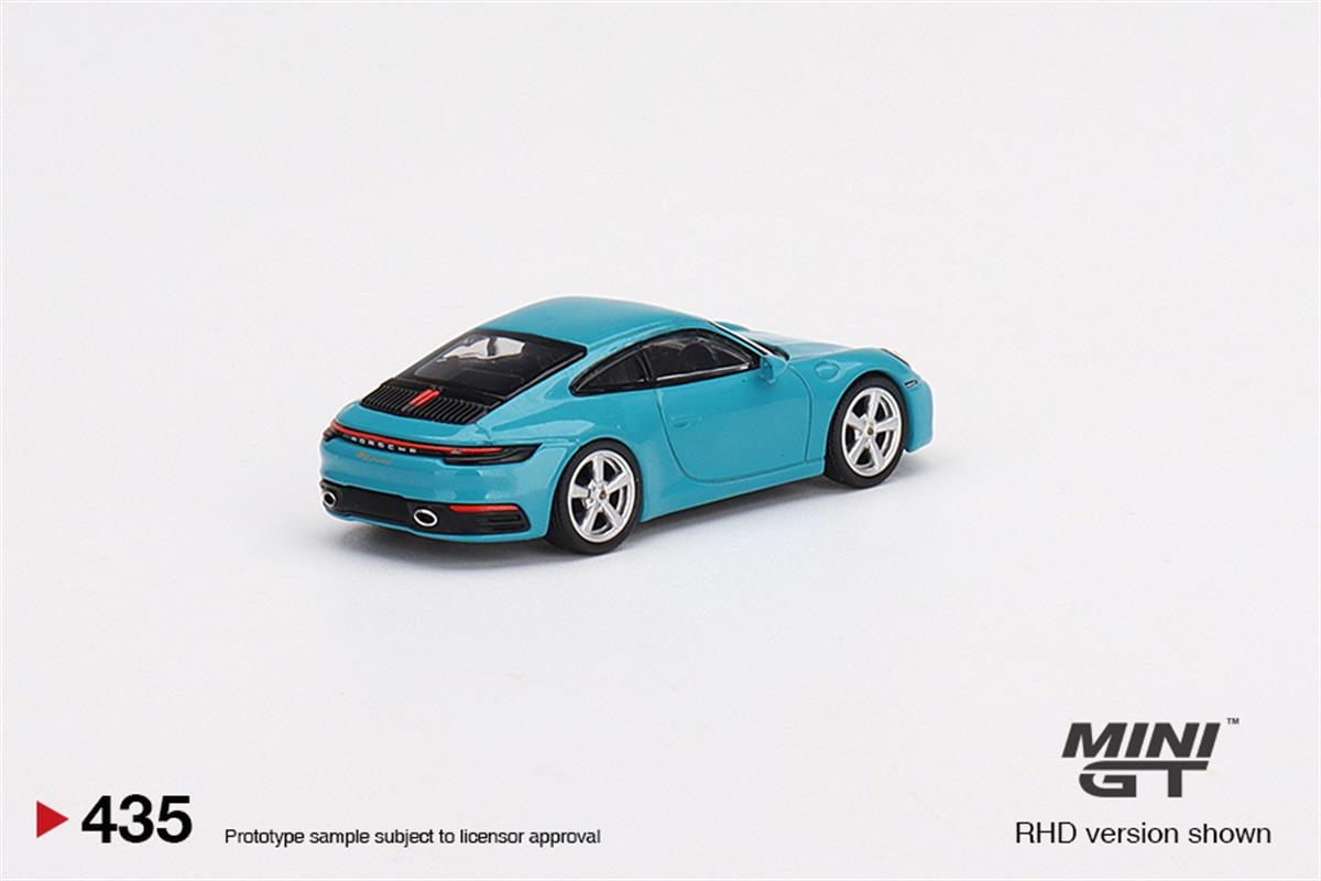 ミニカー MINI GT Porsche 911 Carrera S Miami Blue MINI GT Porsche 911 Carrera S Miami Blue - MINIATURE TOY SHOP