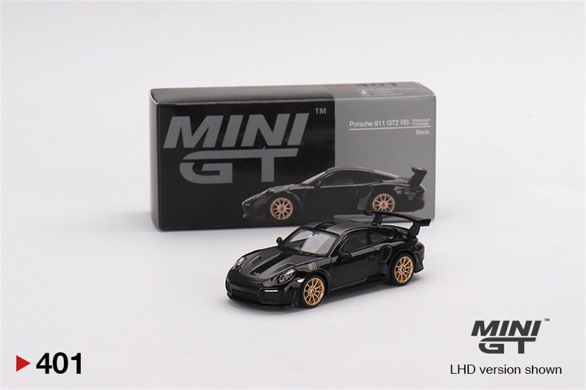 Mini GT Porsche 911 GT2 RS Black | diecastpazar
