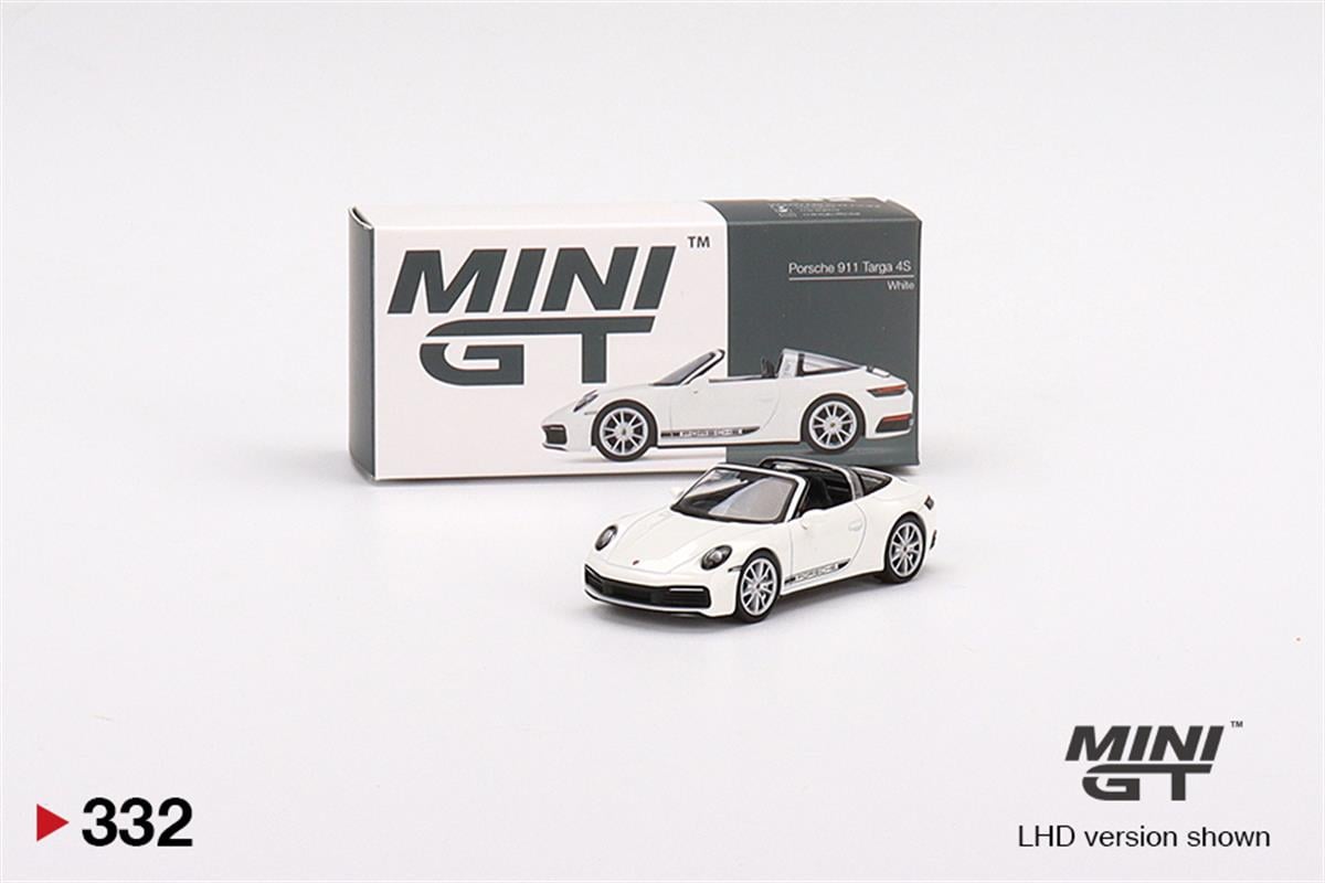 Mini GT Porsche 911 Targa 4S White | diecastpazar