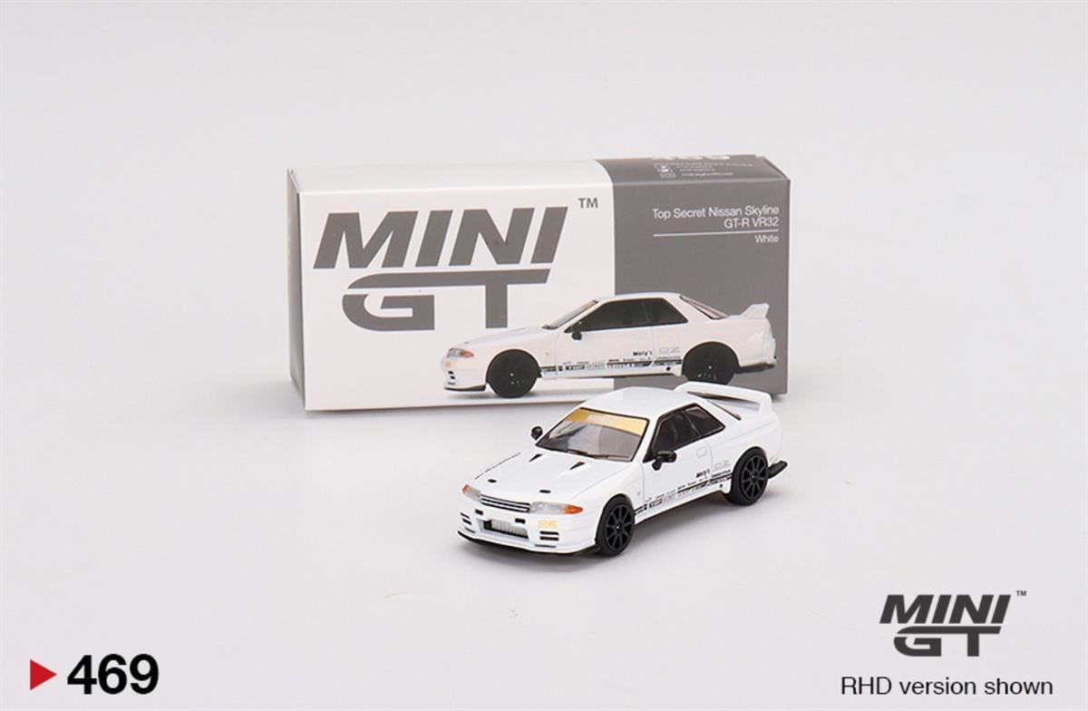 minigt 製 1/64 トップシークレット GTR VR32 ホワイト　未開 Mini GT Top Secret Nissan Skyline GT-R VR32 Japan Exclusive