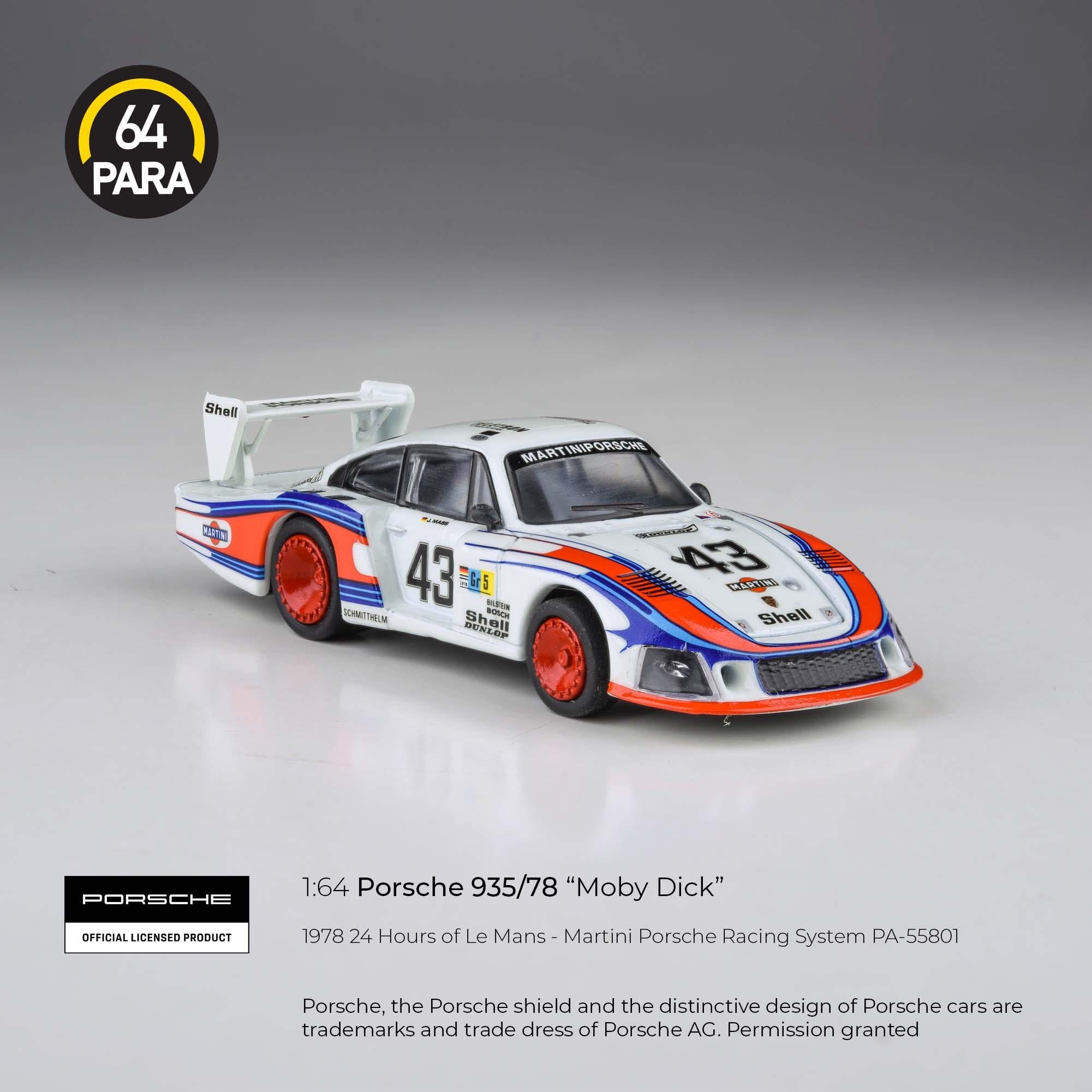 【starter】Porsche935 MARTINI LE MANS #ST1 Para64 Marka Diecast Model Arabalar