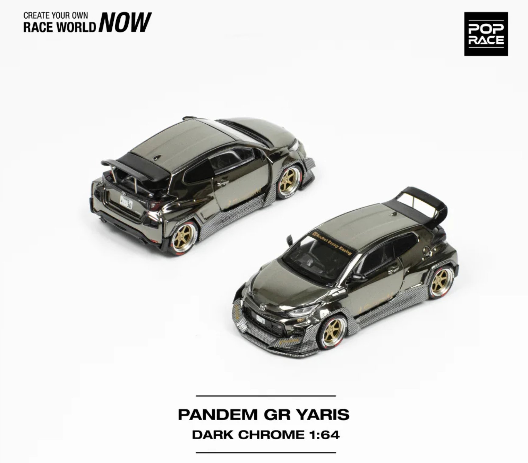 Pop Race 1:64 Diecast Model Araba