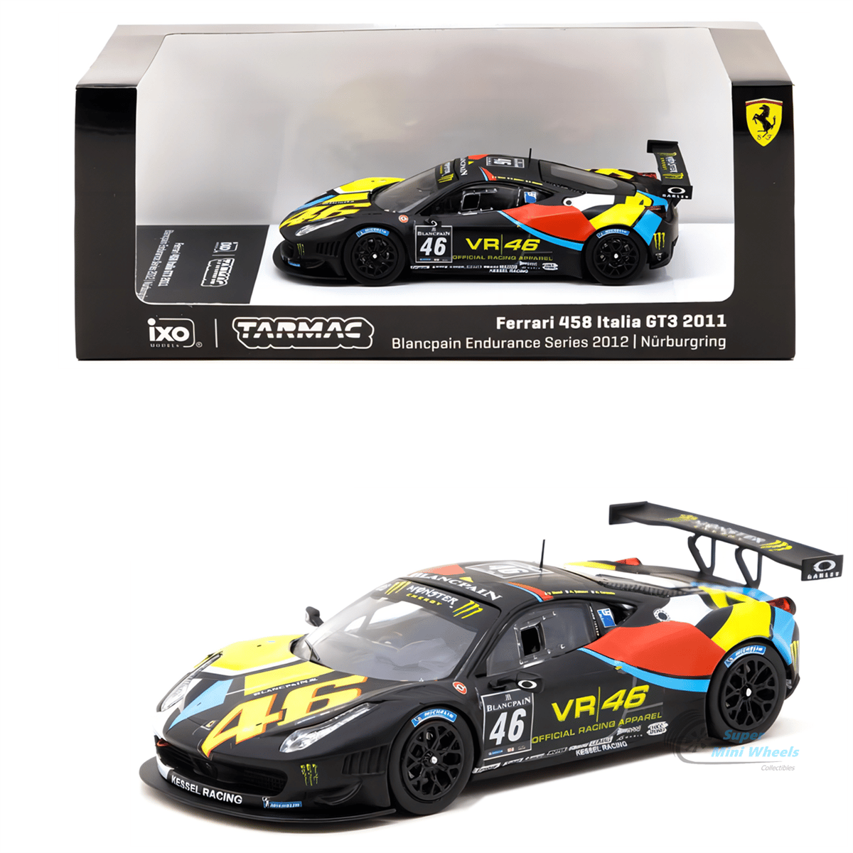 TARMAC フェラーリ 458 GT3 マクドナルド スペシャルエディション Tarmac Works Ferrari 458 italia GT3 Monster | diecastpazar