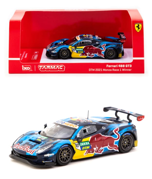 Tarmac Works Ferrari 488 GT3 Red Bull | diecastpazar