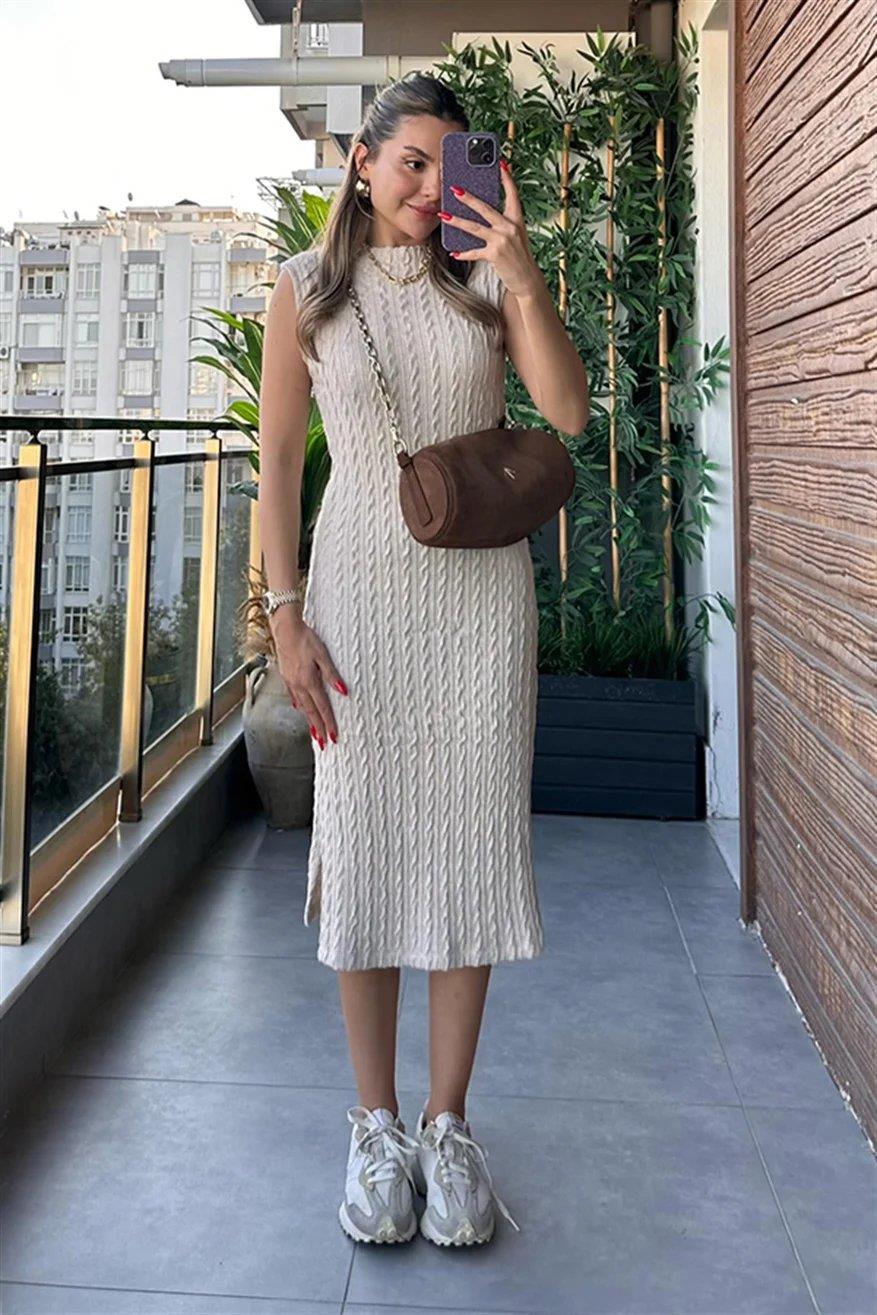 MASSIMO HAIR BRAIDED SOFT DRESS