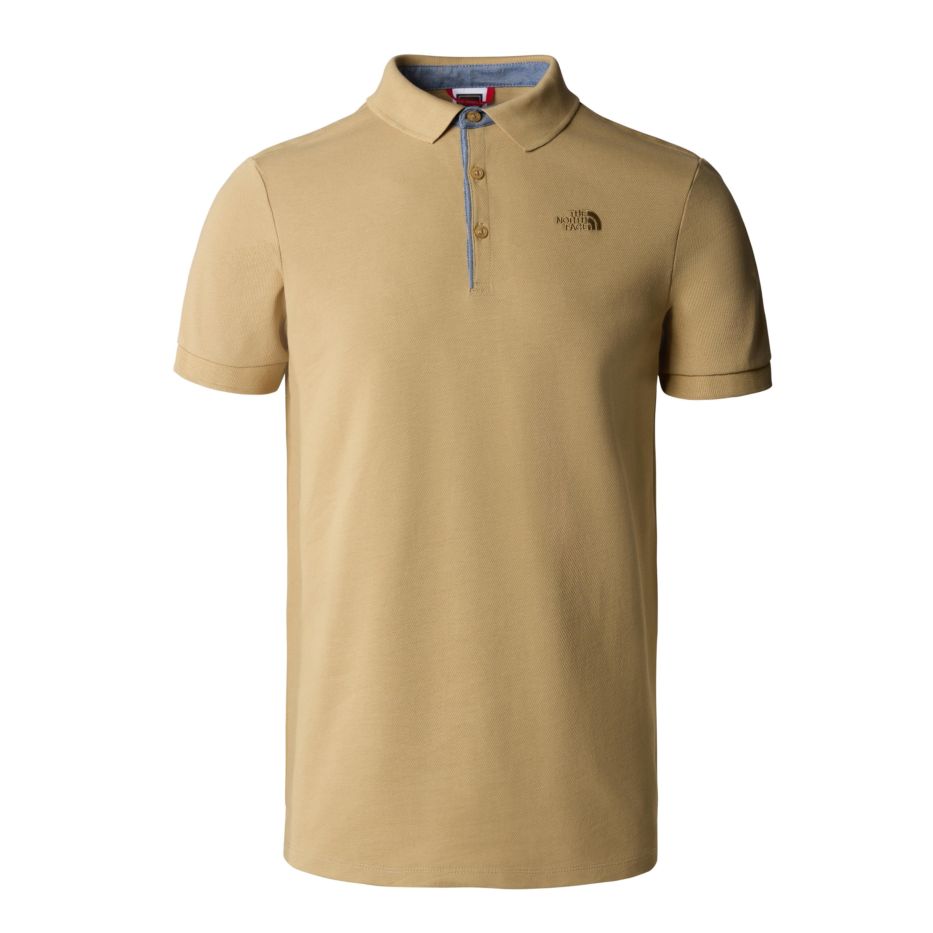 The North Face Premium Polo Piquet Erkek Tshirt Bej