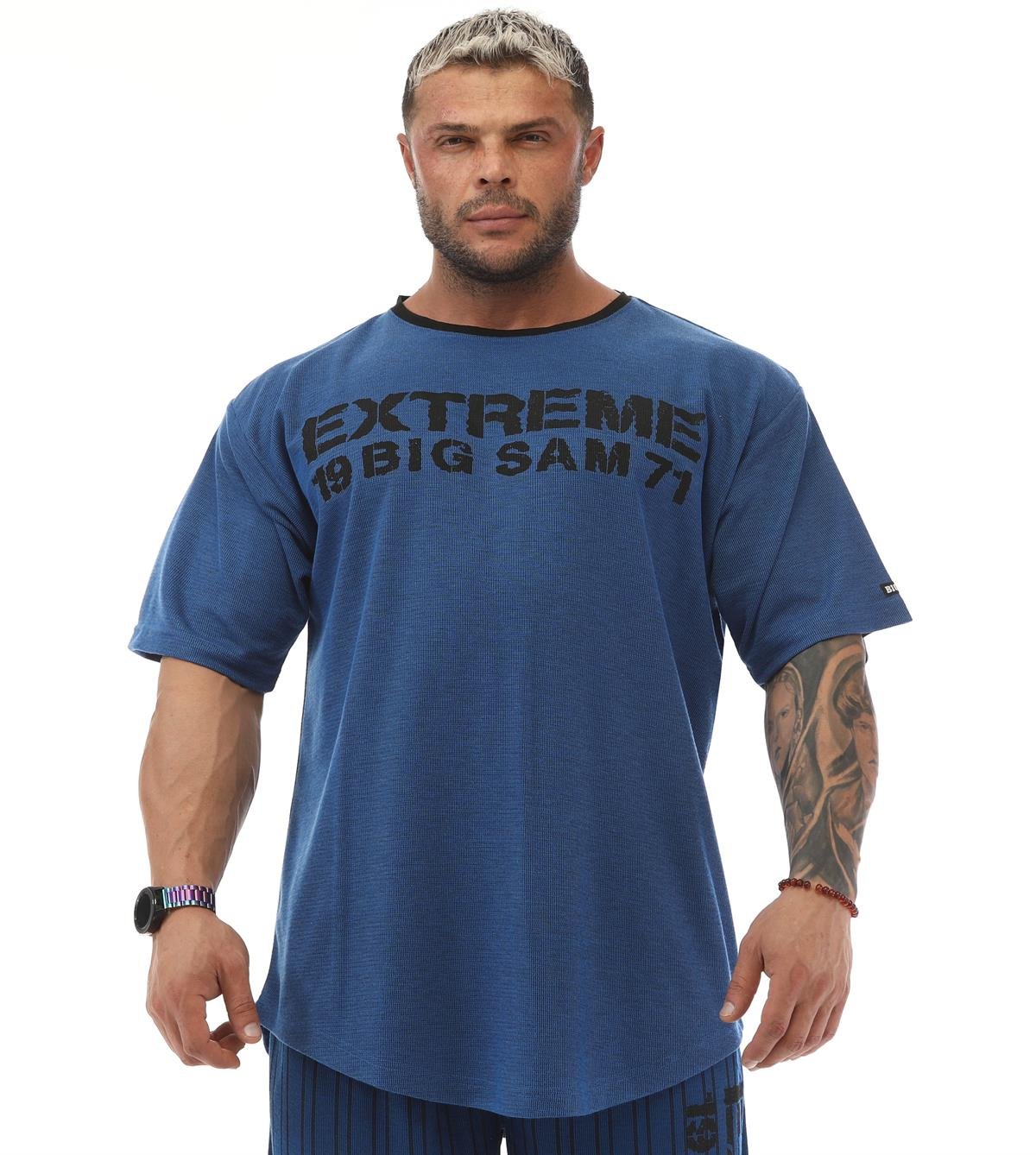 T-shirt Blue Oversize BGSM 3330 Rag Gym Top