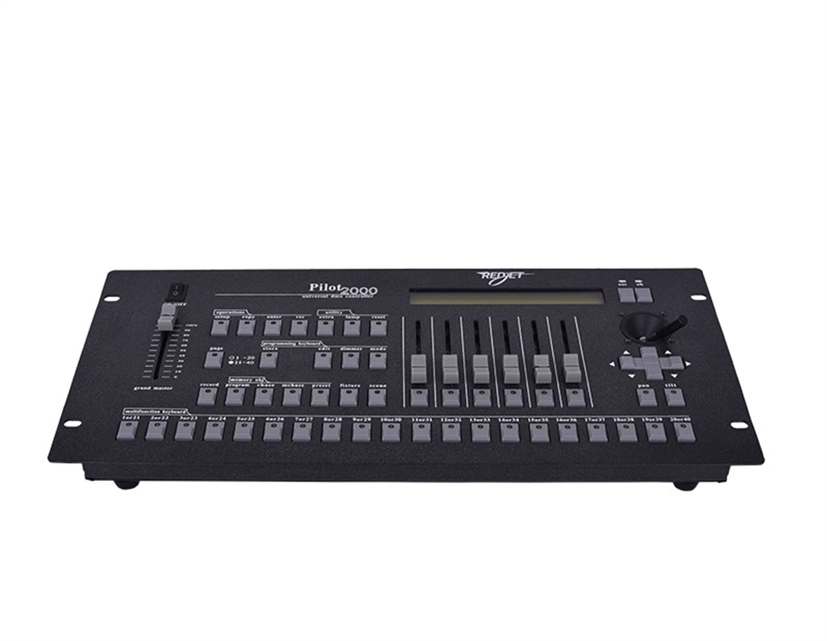 コンピュータ・IT Multithreading for Visual Effects Redjet Pilot 2000 Işık Kontrol Masası - Ünsal Müzik Market