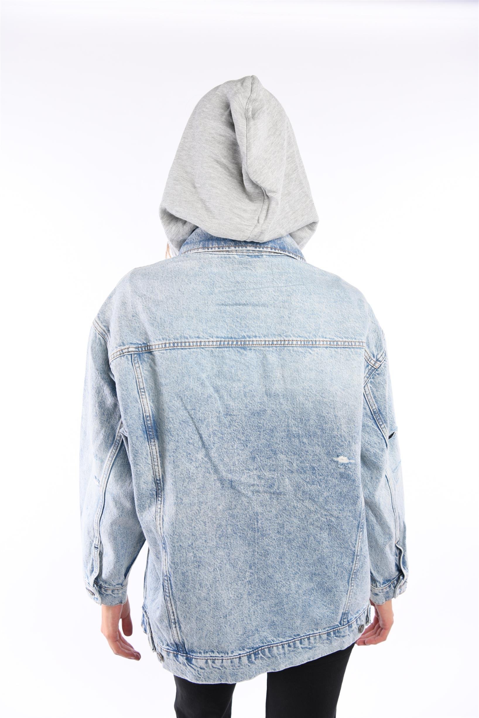 Denim oversize clearance