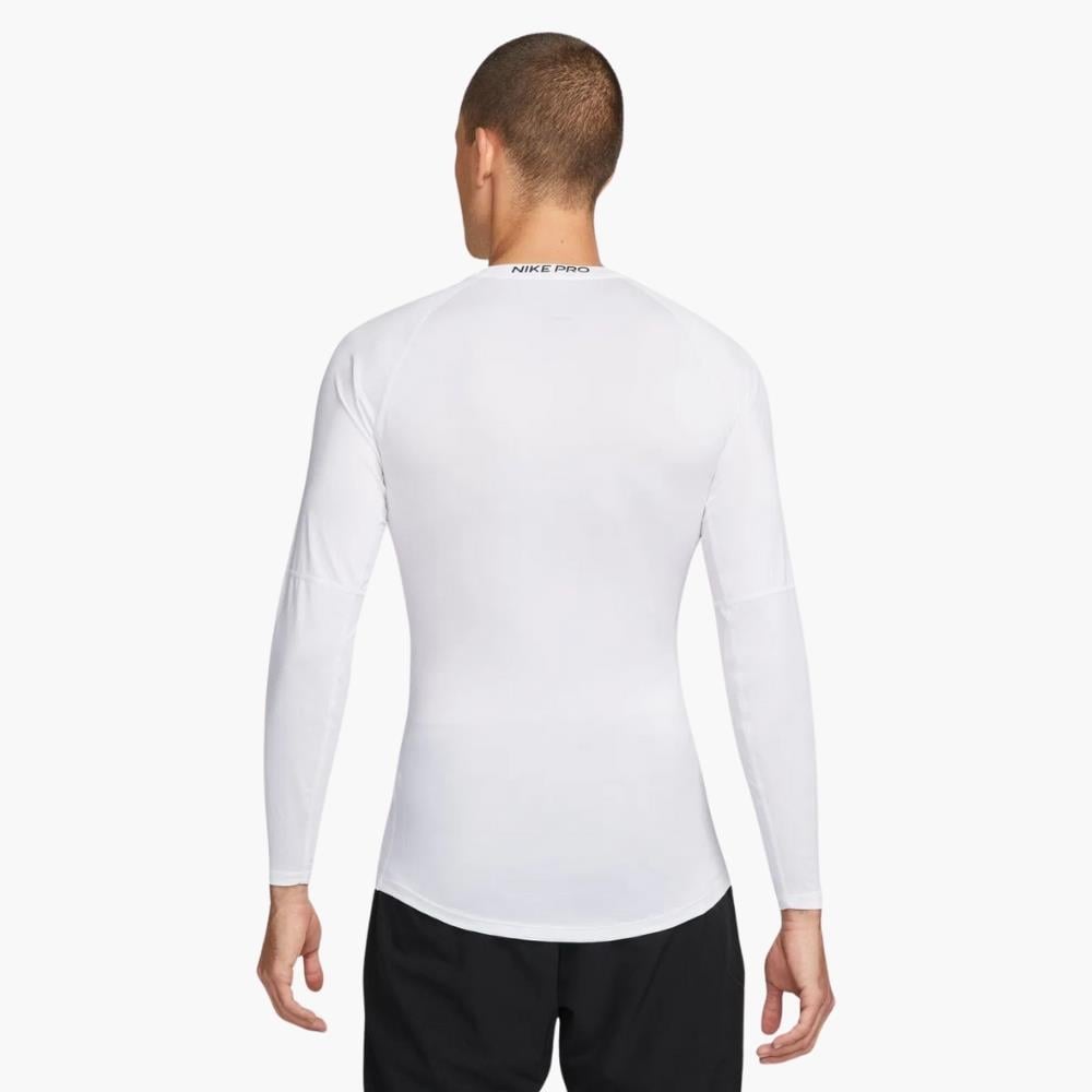Nike PRO Dri-FIT Uzun Kollu Fitness Üstü - Beyaz - FB7919-100