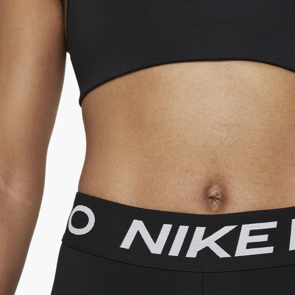 Nike Pro Normal Belli File Panelli Crop Tayt - CZ9803-013