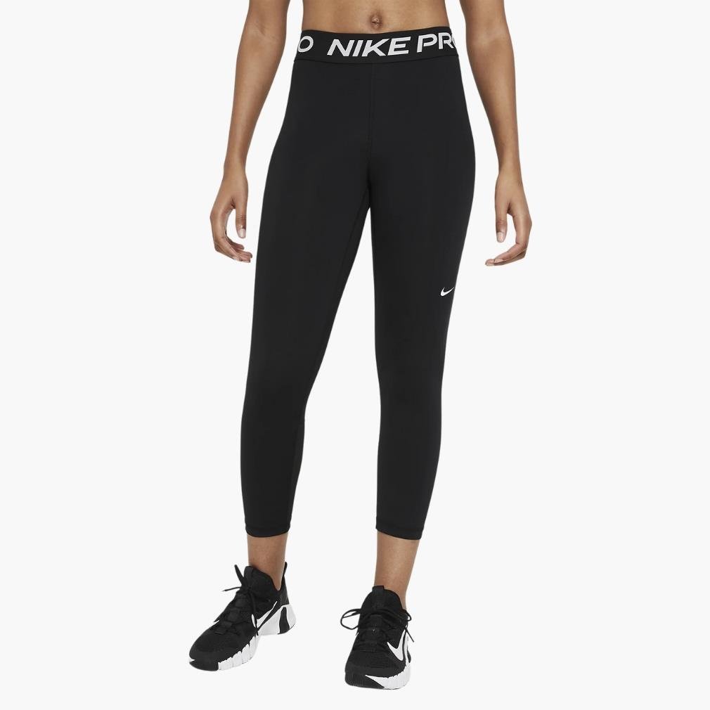 Nike Pro Normal Belli File Panelli Crop Tayt - CZ9803-013