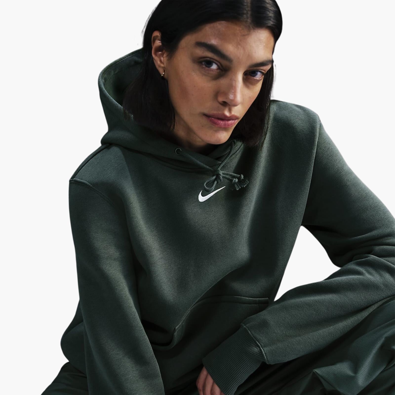 Nike Sportswear Phoenix Polar Kapşonlu Sweatshirt - HF6839-338