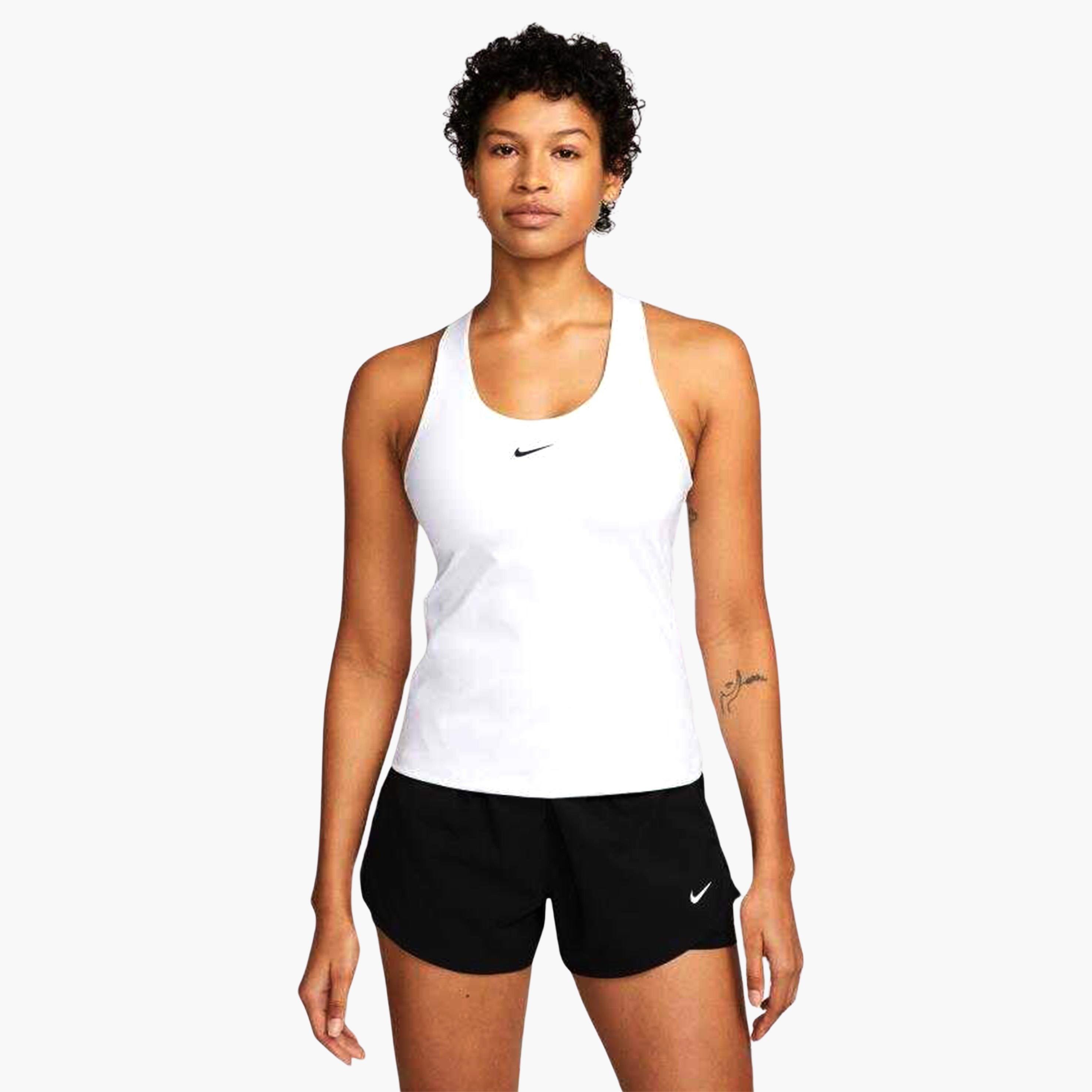 Nike Swoosh Orta Destekli Dolgulu Spor Sutyenli Atlet Yuxel