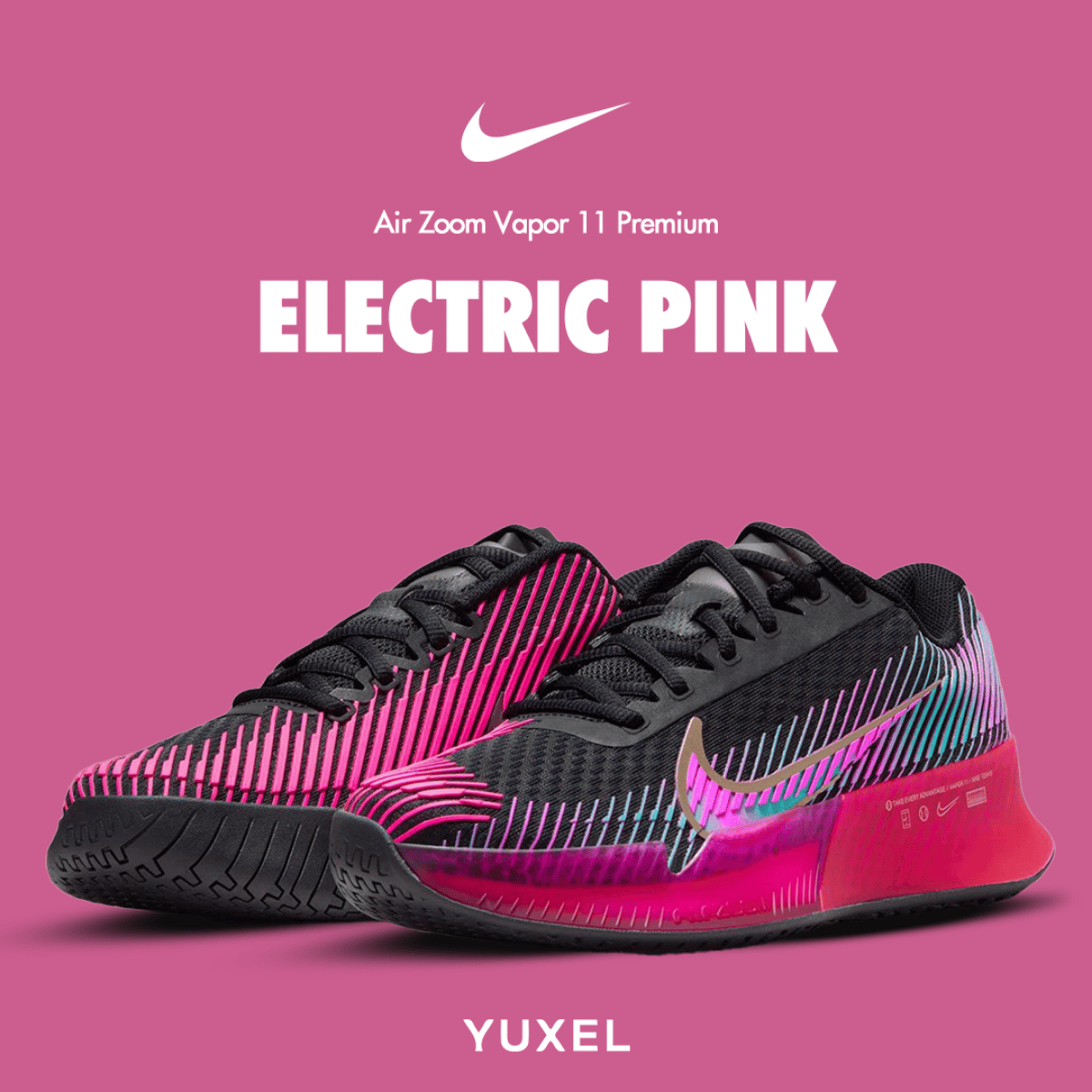 NikeCourt Air Zoom Vapor 11 Premium Sert Kort Tenis Ayakkabısı