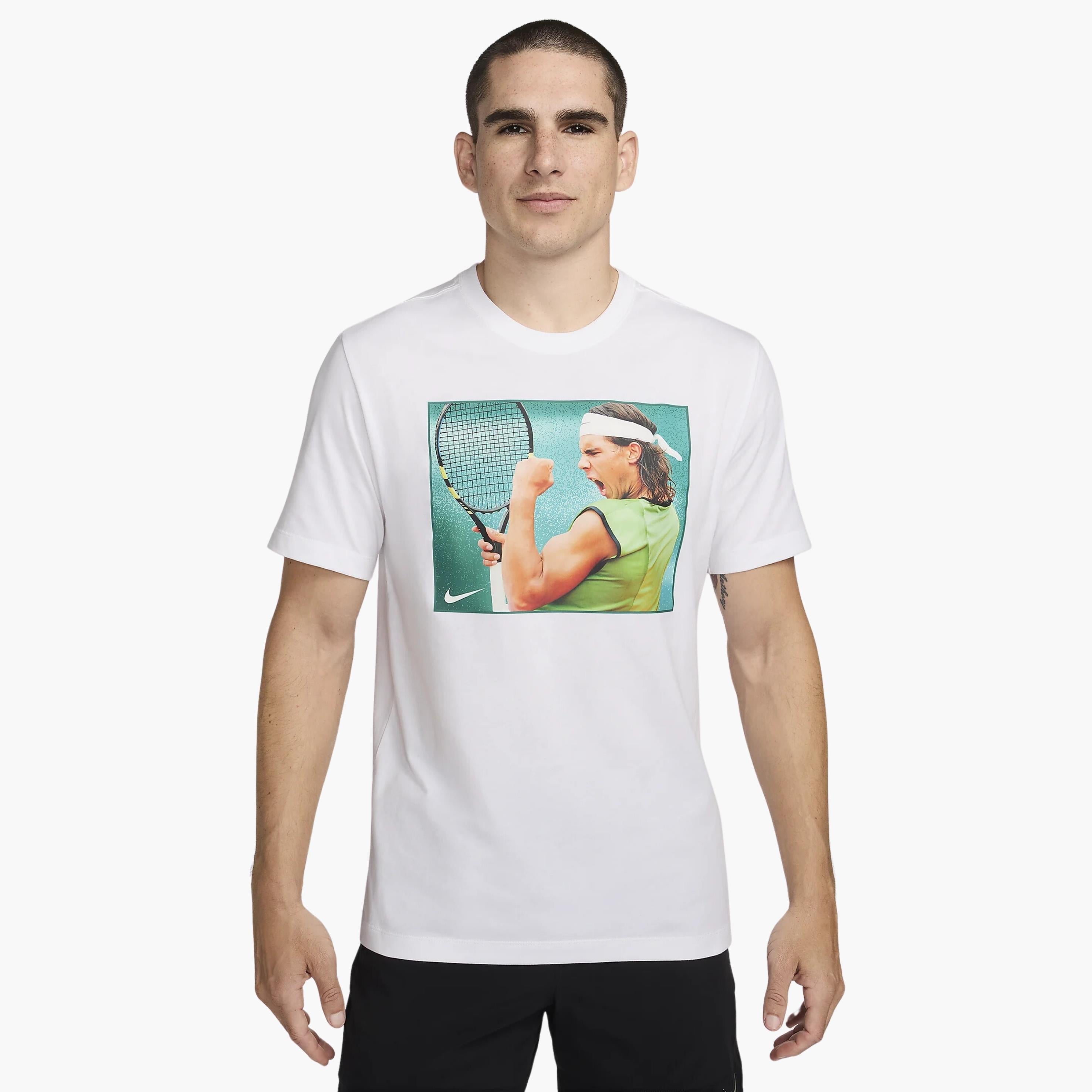 NikeCourt Rafa Erkek Tenis T-Shirt - HJ3848-100