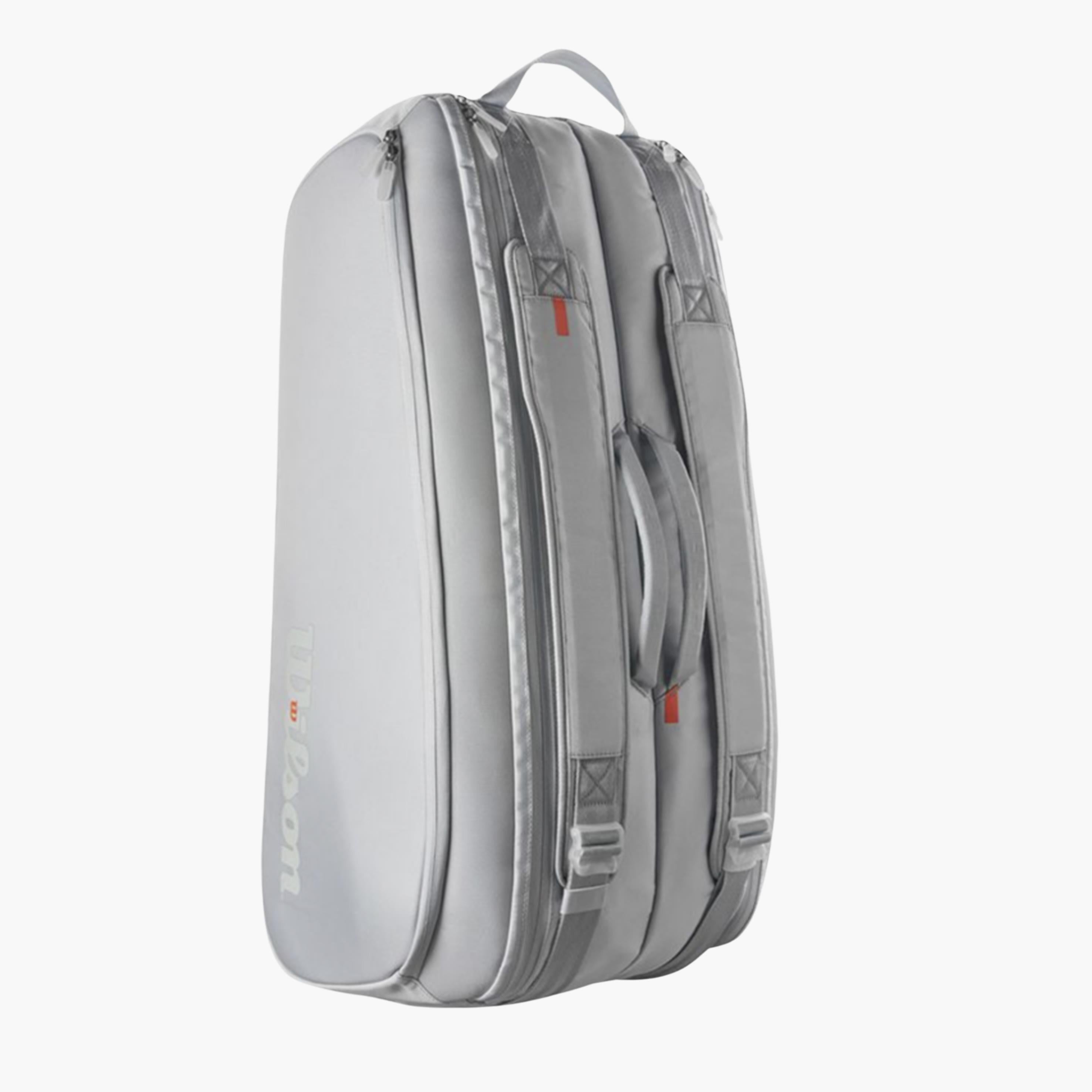 【美品】QUICK PACK 9【GRAY WHITE】 Wilson Shift Super Tour 9 Raketli Tenis Çantası - WR8030101001