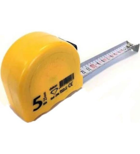 Dekor Şerit Metre 5mx25mm Şoka Dayanıklı