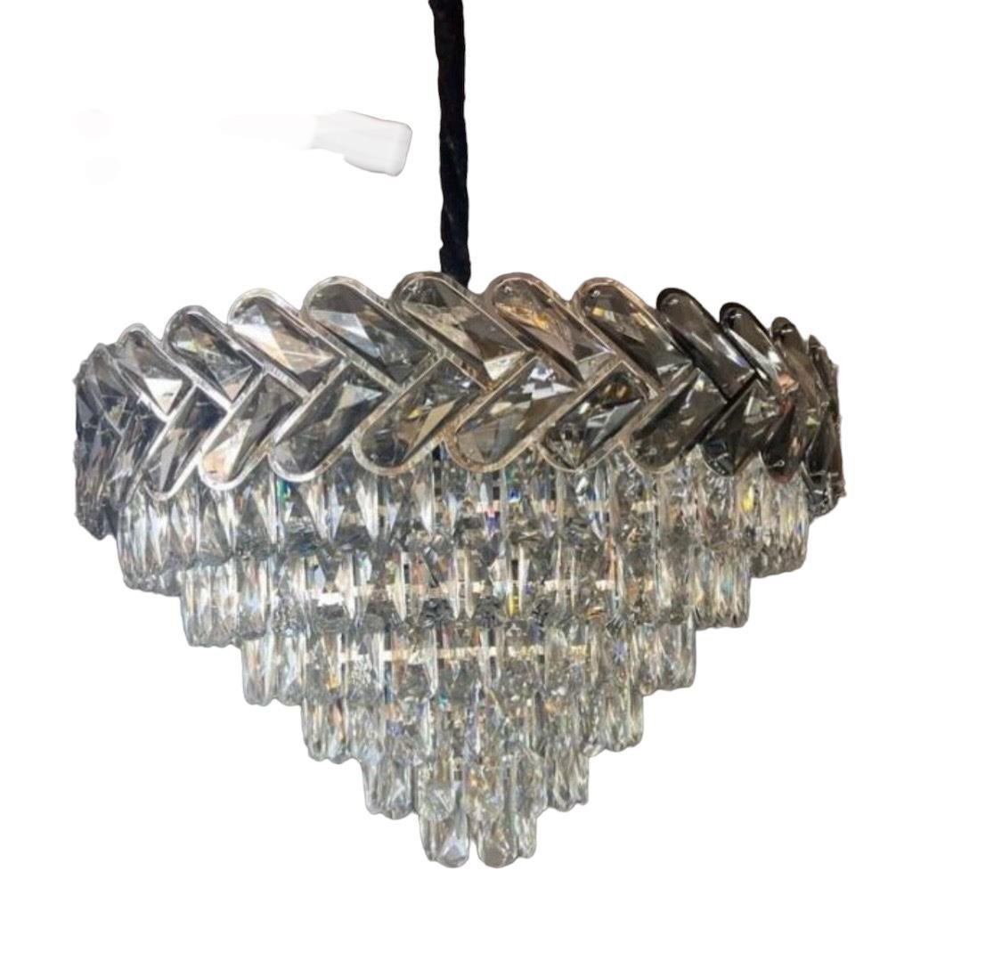 HBY S658-600 Mm Kristal Taşlı Salon Tipi Avize