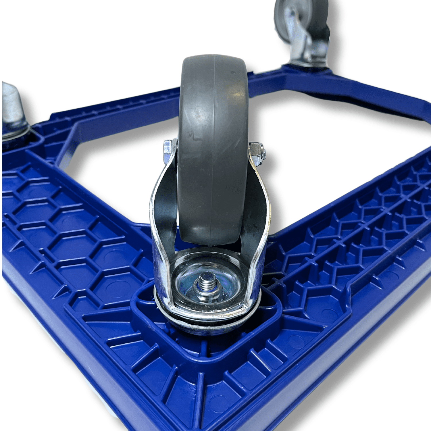 Profesyonel Koyu Mavi Taşıma Arabası 300 kg - 60x40 cm - Döner